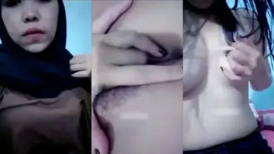 Bokep Indo Hijab Toket Diremas Colmek Basah Sampe Squirt