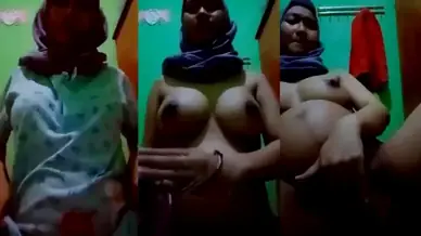 Hijab Bumil Toket Gede Colmek Basah Gila