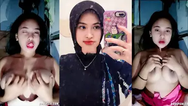 Hijab Shane Remas Toket Bugil Sampe Puting Mengeras