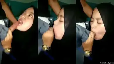 Hijabers Ketagihan Peju, Sepong Kontol Sampe Netes