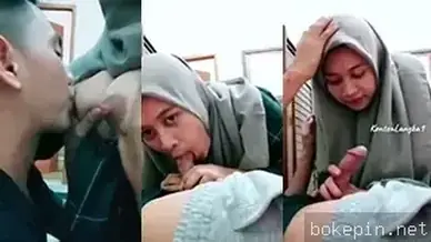 Ukhti Jilbab Cantik Ngasih Susu Toket Gede Sampe Ngentot